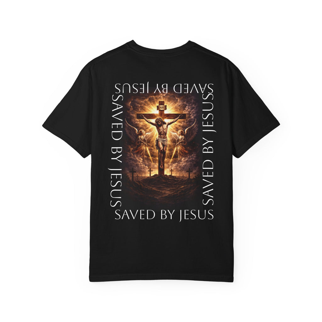 Saved By Jesus T-Shirt — Christian Faith Graphic Tee