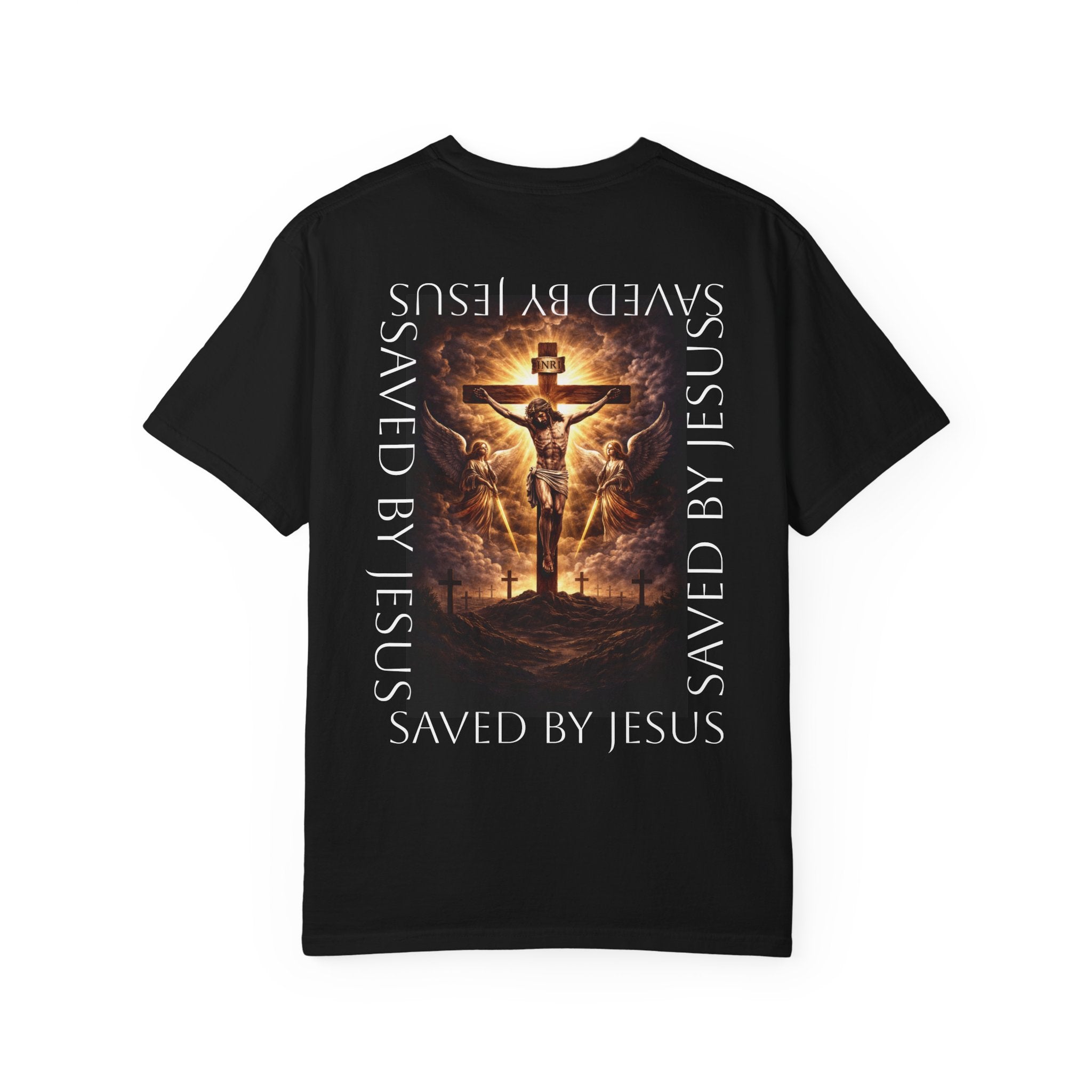 Saved By Jesus T-Shirt — Christian Faith Graphic Tee